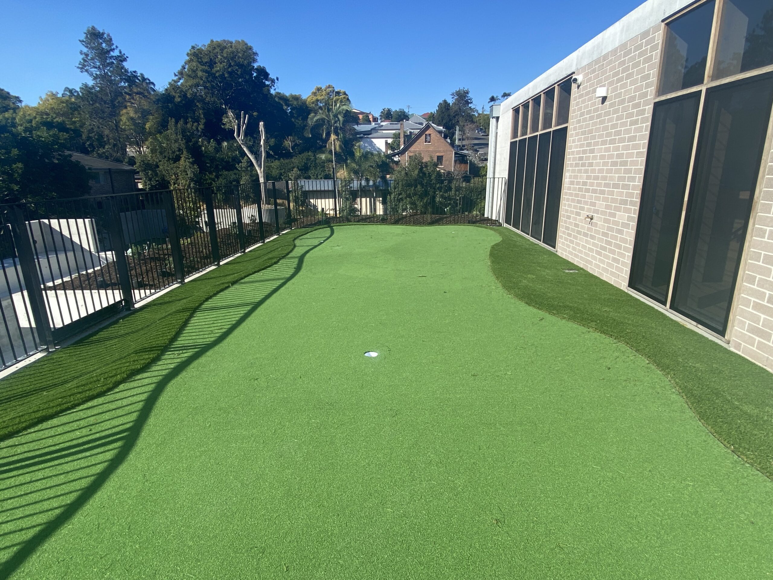 Artificial Putting Green Design in The Colony, TX